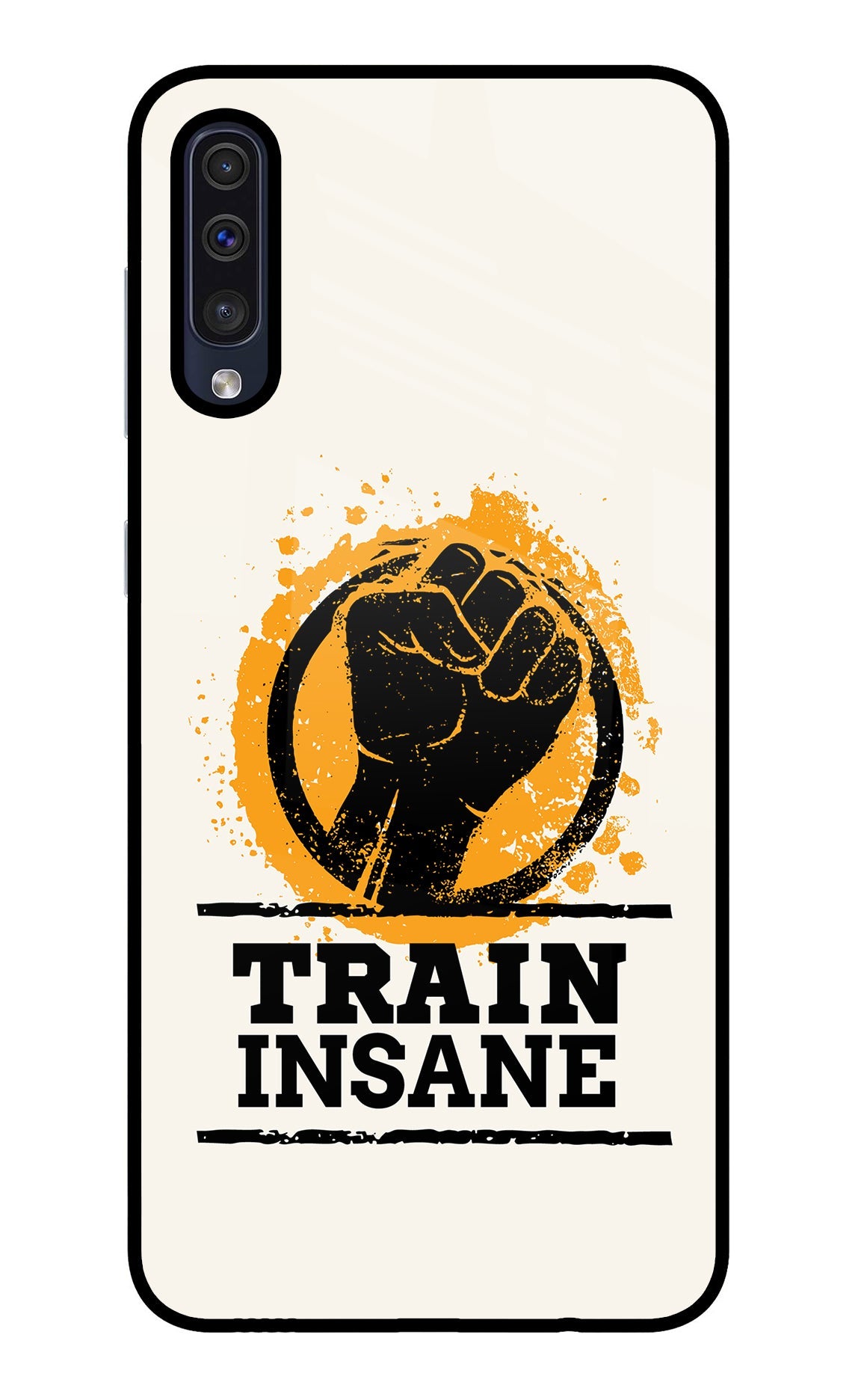 Train Insane Samsung A50/A50s/A30s Glass Case