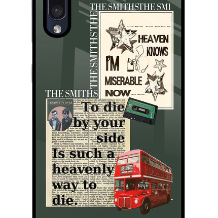 The Smiths Samsung A50/A50s/A30s Glass Case Back Cover by Casekaro