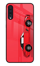 Red Velocity Samsung A50/A50s/A30s Glass Case