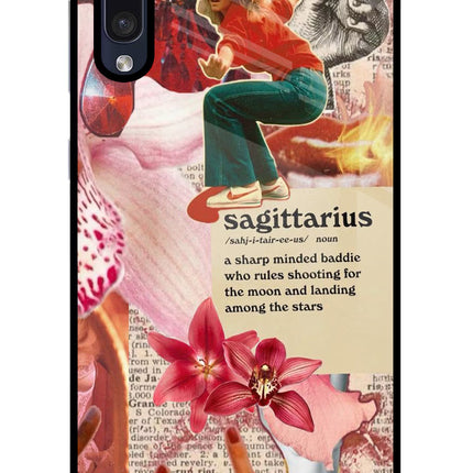 Sagittarius Zodiac Samsung A50/A50s/A30s Glass Case Back Cover by Casekaro