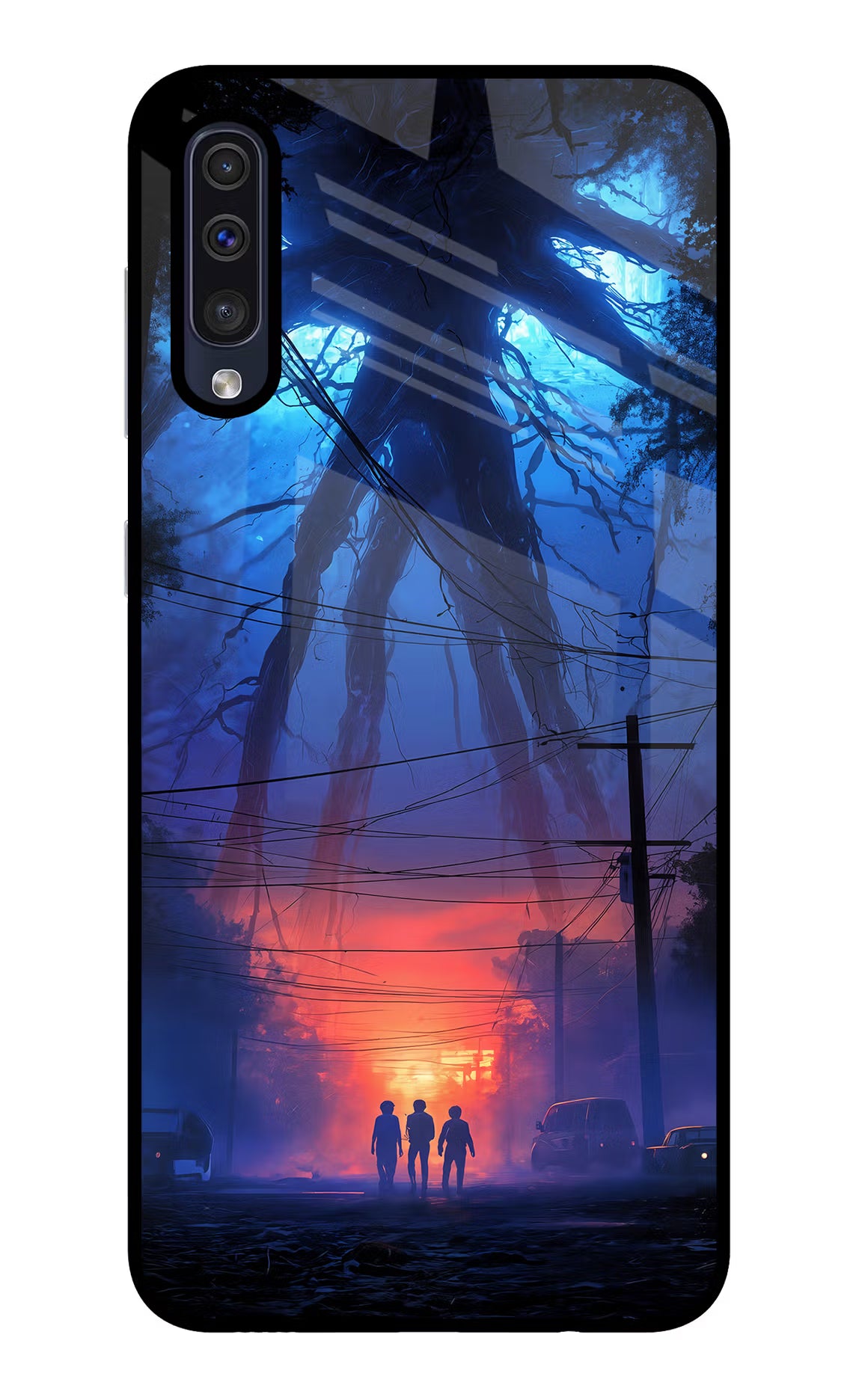 Ordinary Things Shadow Samsung A50/A50s/A30s Glass Case Back Cover by Casekaro
