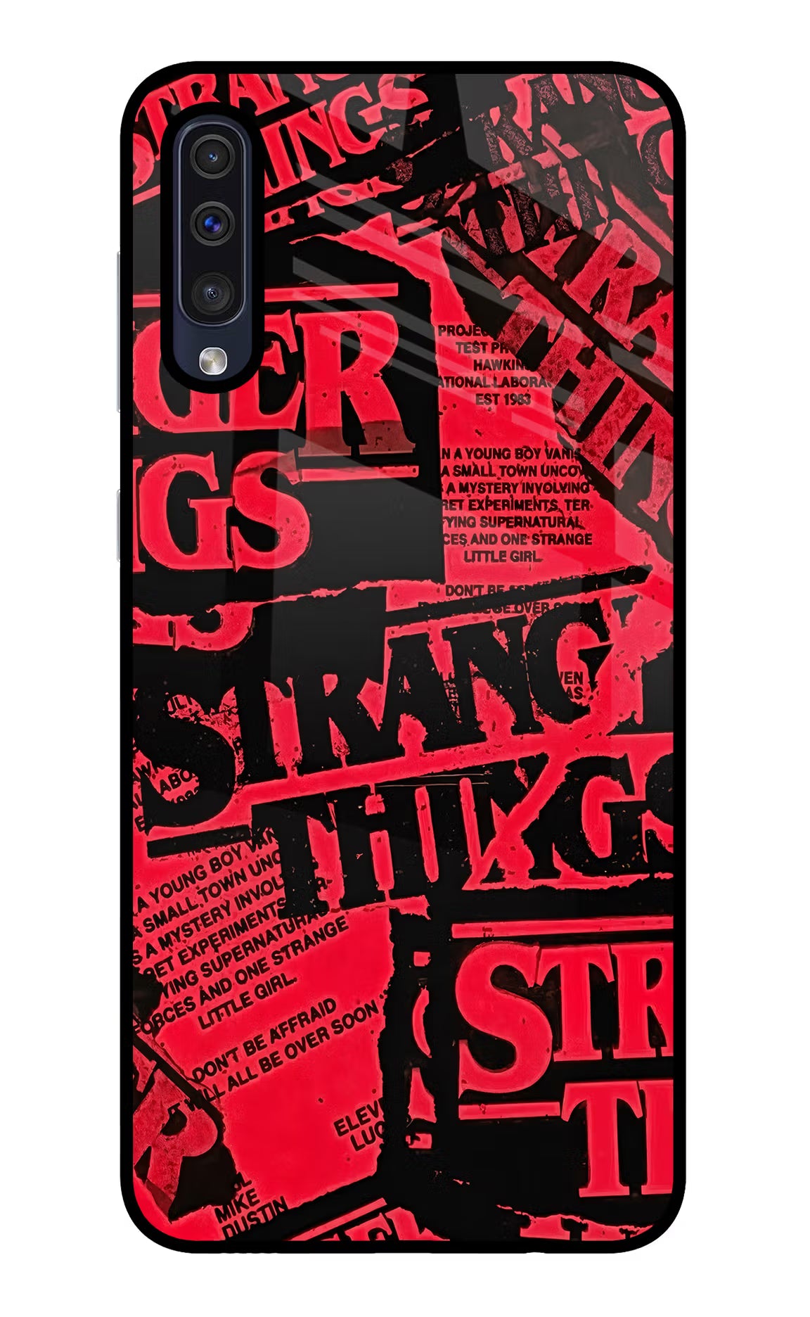 Ordinary Things Samsung A50/A50s/A30s Glass Case Back Cover by Casekaro