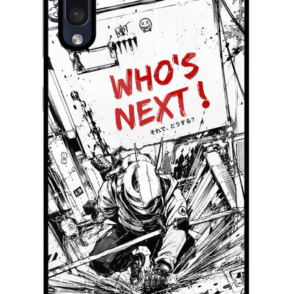 Who's Next Samsung A50/A50s/A30s Glass Case Back Cover by Casekaro