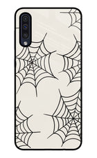 Spider Web Samsung A50/A50s/A30s Glass Case