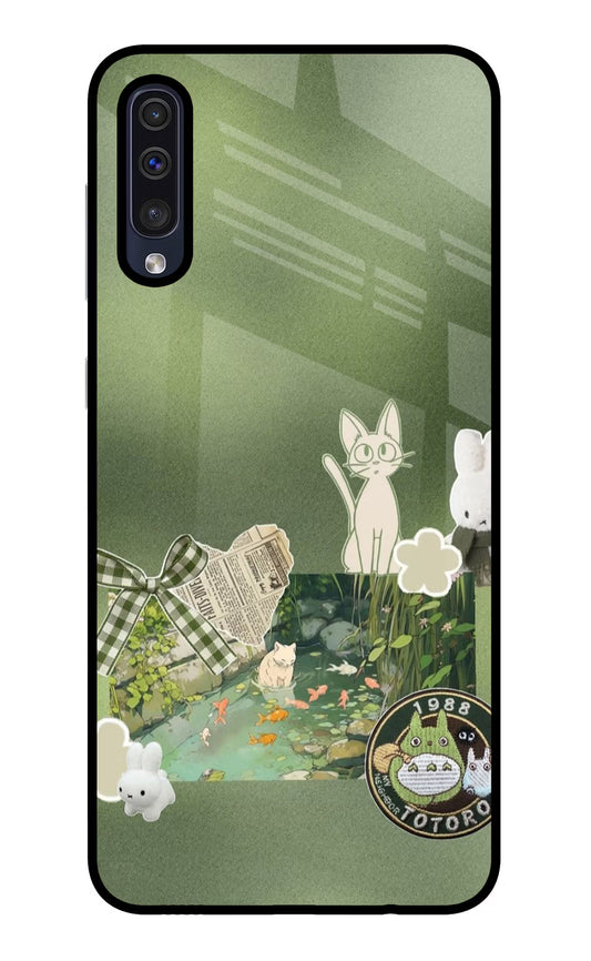 Aesthetic anime Samsung A50/A50s/A30s Glass Case