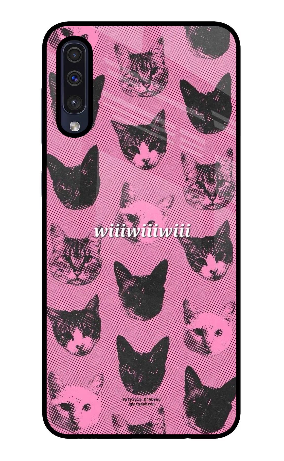 Pink Cats Samsung A50/A50s/A30s Glass Case