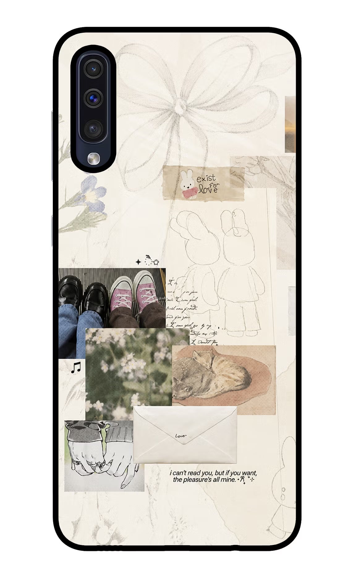 Soft Aesthetic Samsung A50/A50s/A30s Glass Case