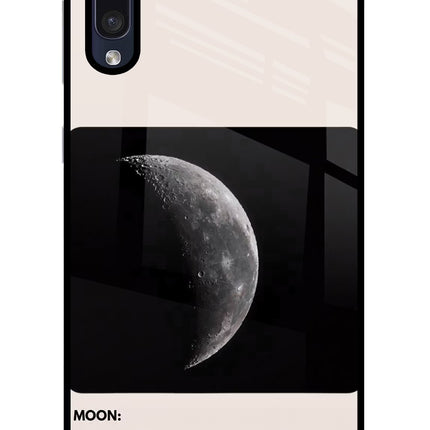 Moon Phase Samsung A50/A50s/A30s Glass Case Back Cover by Casekaro