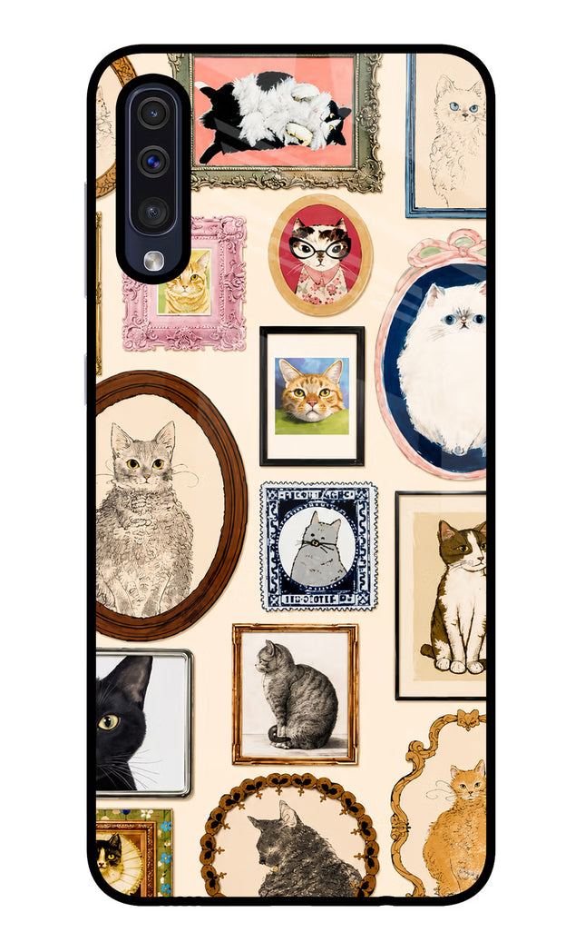 Mirror Cats Samsung A50/A50s/A30s Glass Case