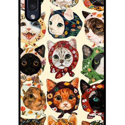 Cool Cat Samsung A50/A50s/A30s Glass Case Back Cover by Casekaro