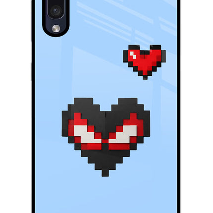 Peter Heart Samsung A50/A50s/A30s Glass Case