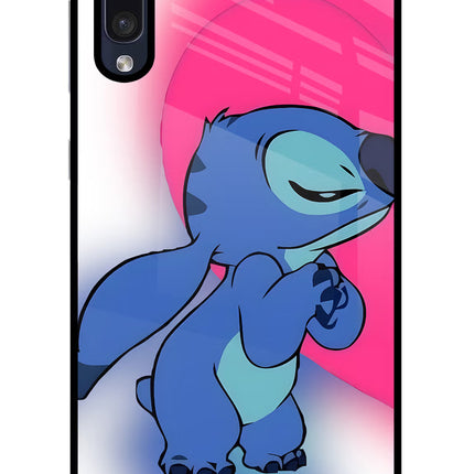 Stitch Hug Samsung A50/A50s/A30s Glass Case
