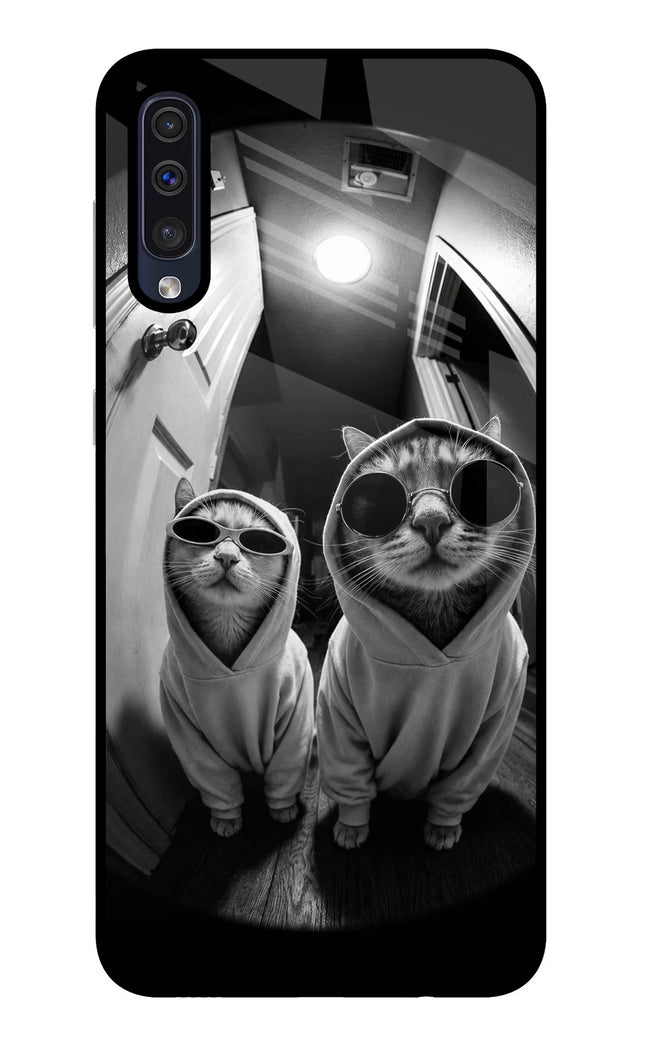 Hood Cats Samsung A50/A50s/A30s Glass Case