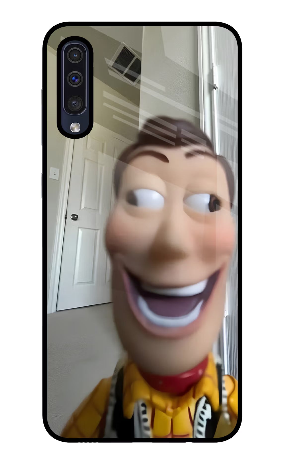 Side Eye Woody Samsung A50/A50s/A30s Glass Case