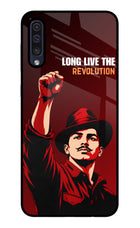 Bhagat Singh Revolution Samsung A50/A50s/A30s Glass Case