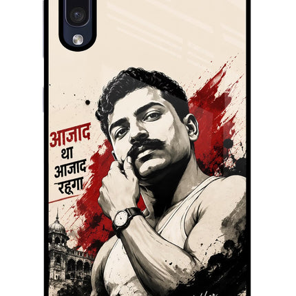Chandrashekhar Azad Fearless Samsung A50/A50s/A30s Glass Case