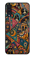 Folk Print Samsung A50/A50s/A30s Glass Case