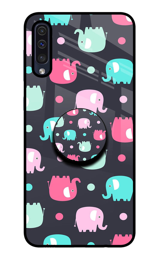 Baby Elephants Samsung A50/A50s/A30s Glass Case