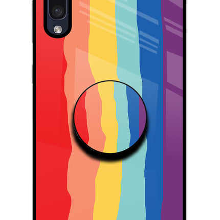 Rainbow Samsung A50/A50s/A30s Glass Case