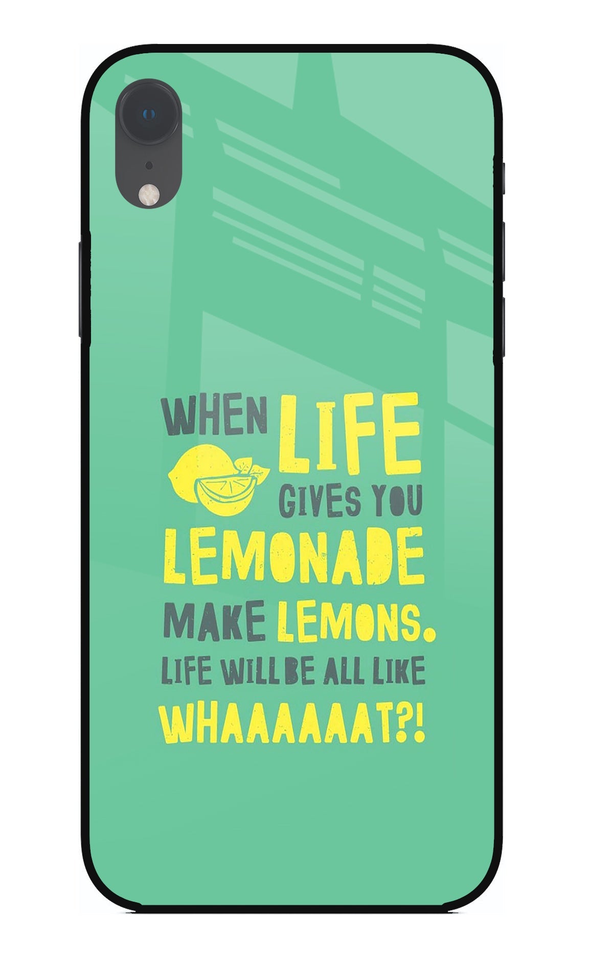 Quote iPhone XR Back Cover