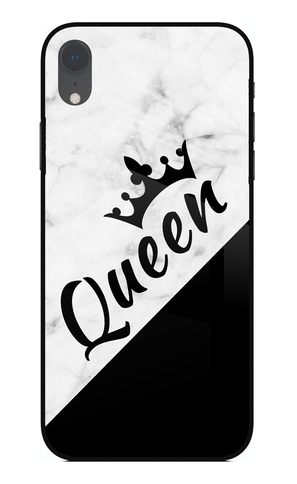 Queen iPhone XR Glass Case
