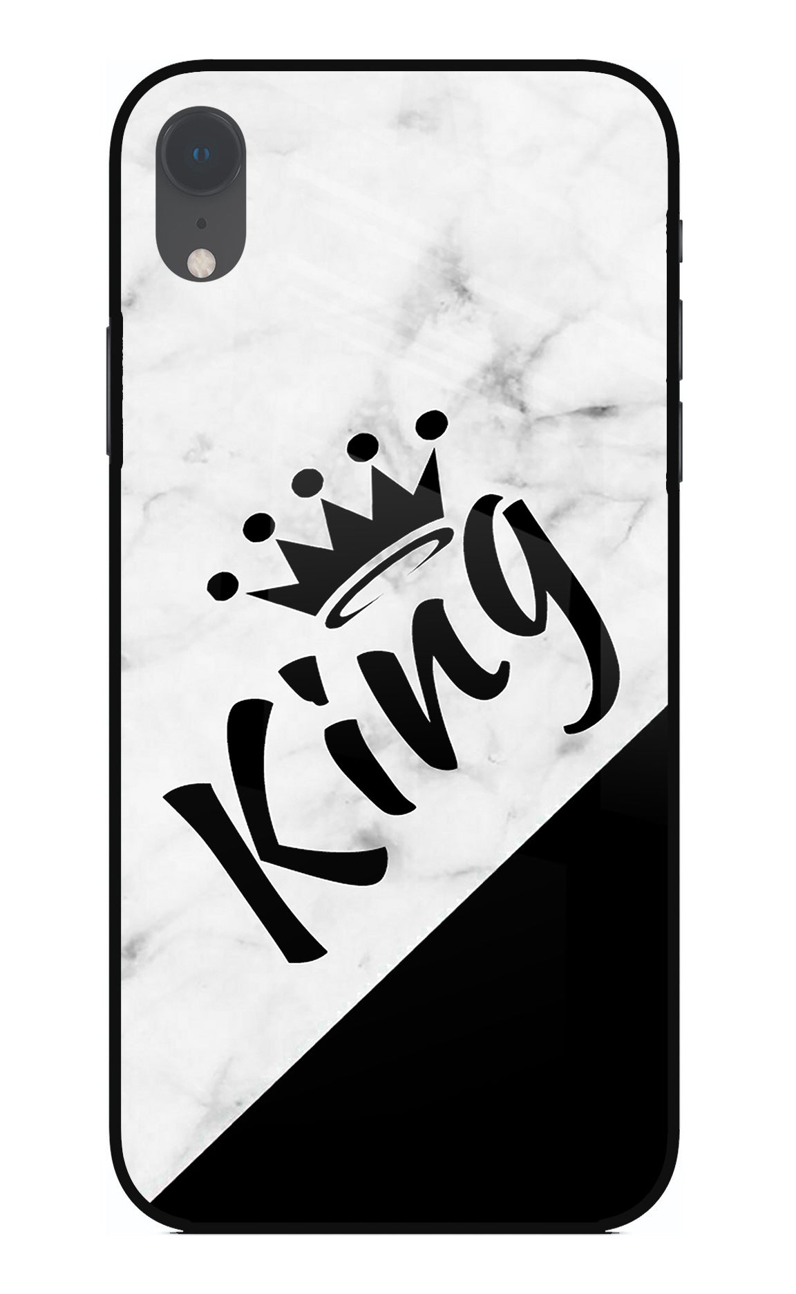 King iPhone XR Glass Case