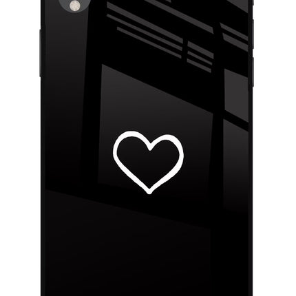 Heart iPhone XR Glass Case