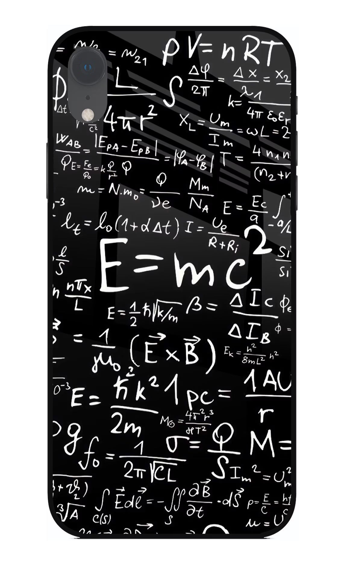 Physics Formula iPhone XR Glass Case