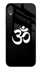 Om iPhone XR Glass Case