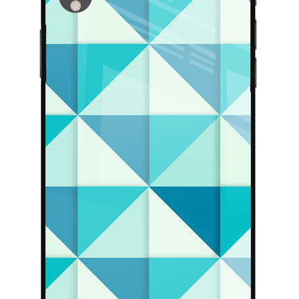 Abstract iPhone XR Glass Case Back Cover by Casekaro