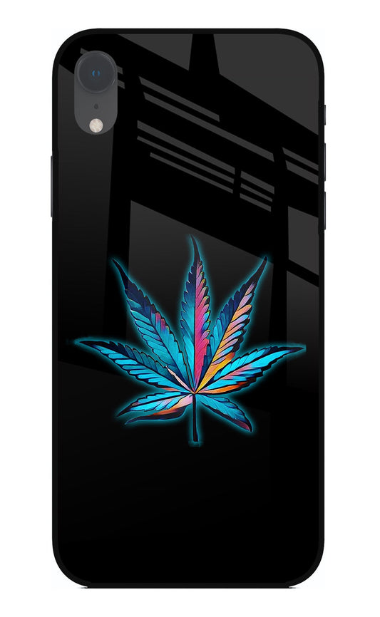 Weed iPhone XR Glass Case