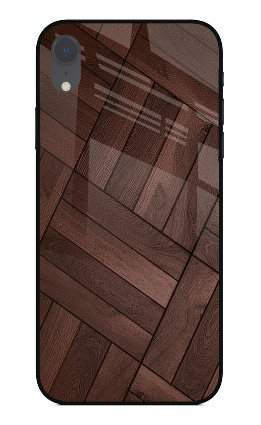 Wooden Texture Design iPhone XR Glass Case