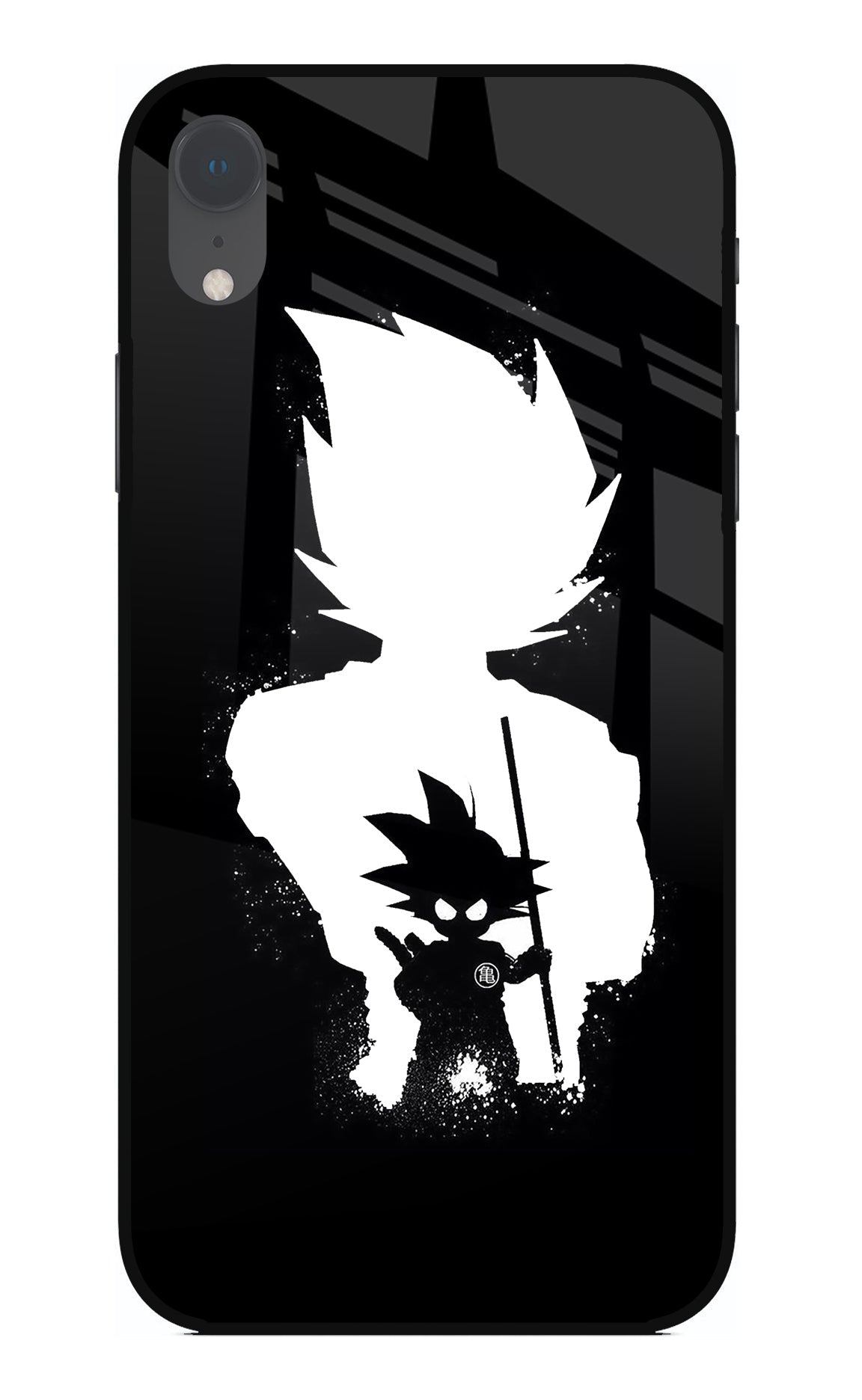 Goku Shadow iPhone XR Glass Case