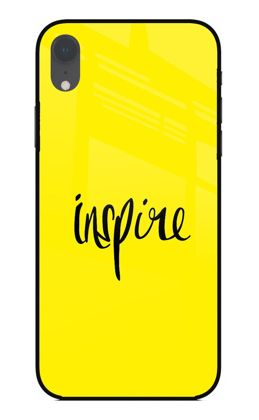 Inspire iPhone XR Glass Case