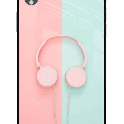 Music Lover iPhone XR Glass Case Back Cover by Casekaro