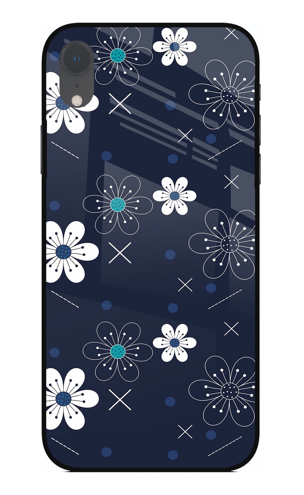 Flowers iPhone XR Back Cover