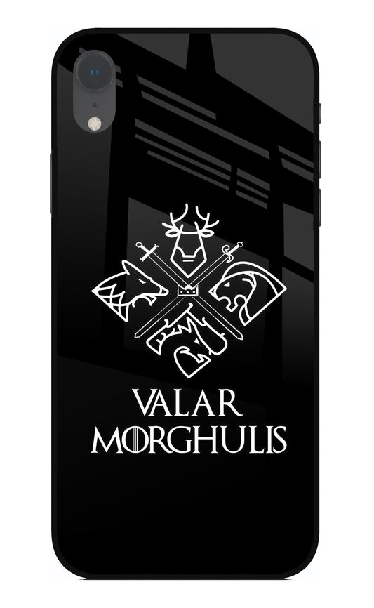 Valar Morghulis | Game Of Thrones iPhone XR Glass Case