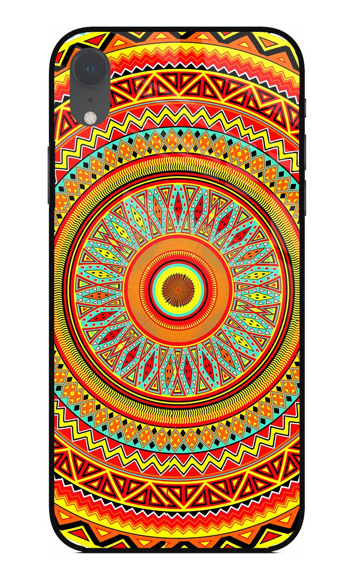 Mandala Pattern iPhone XR Back Cover