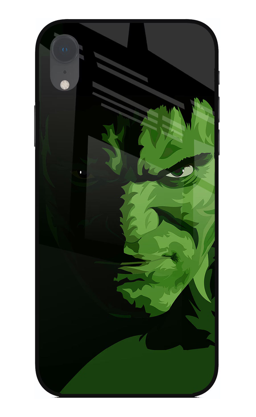 HULK iPhone XR Back Cover, Glass case