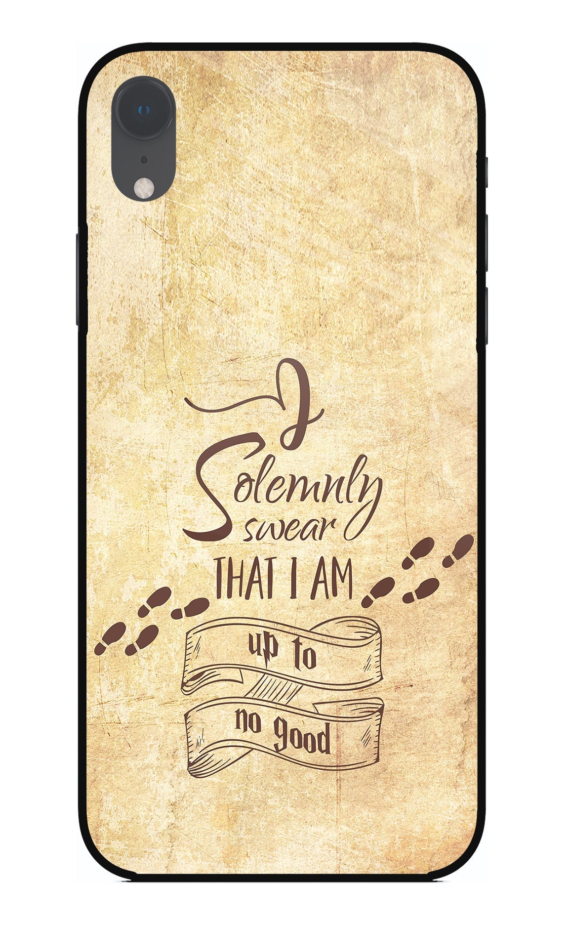 I Solemnly swear that i up to no good iPhone XR Back Cover