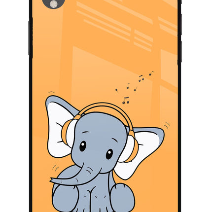 High On Music iPhone XR Glass Case Back Cover by Casekaro