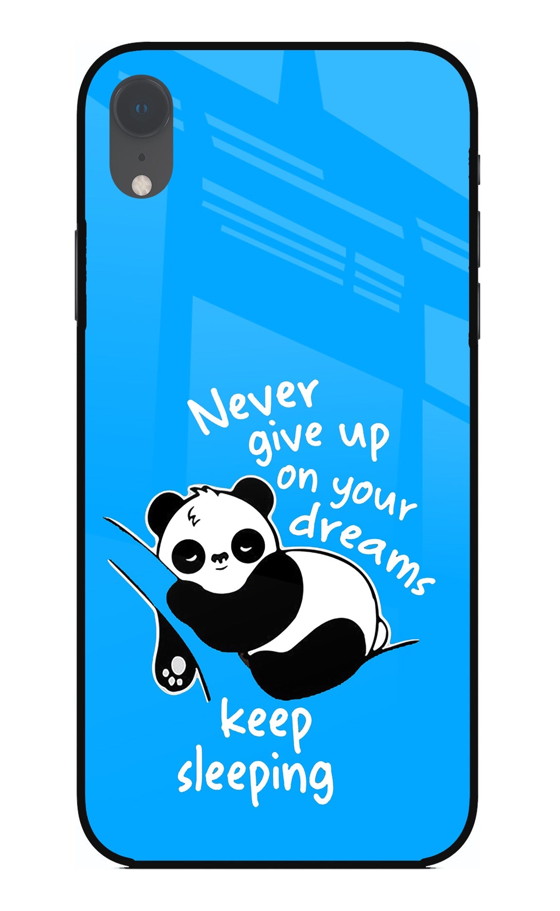 Keep Sleeping iPhone XR Back Cover