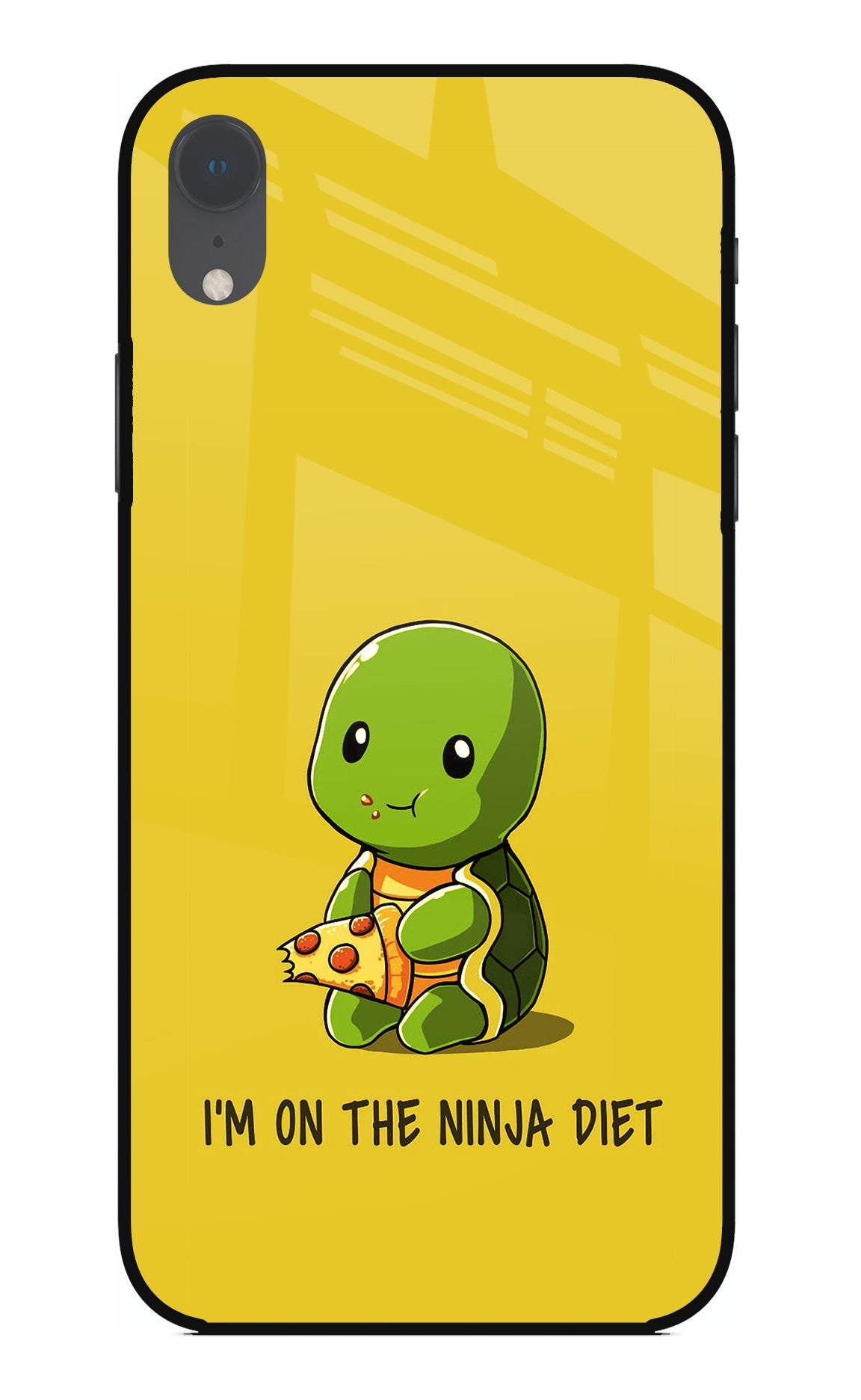 I'm on Ninja Diet iPhone XR Glass Case