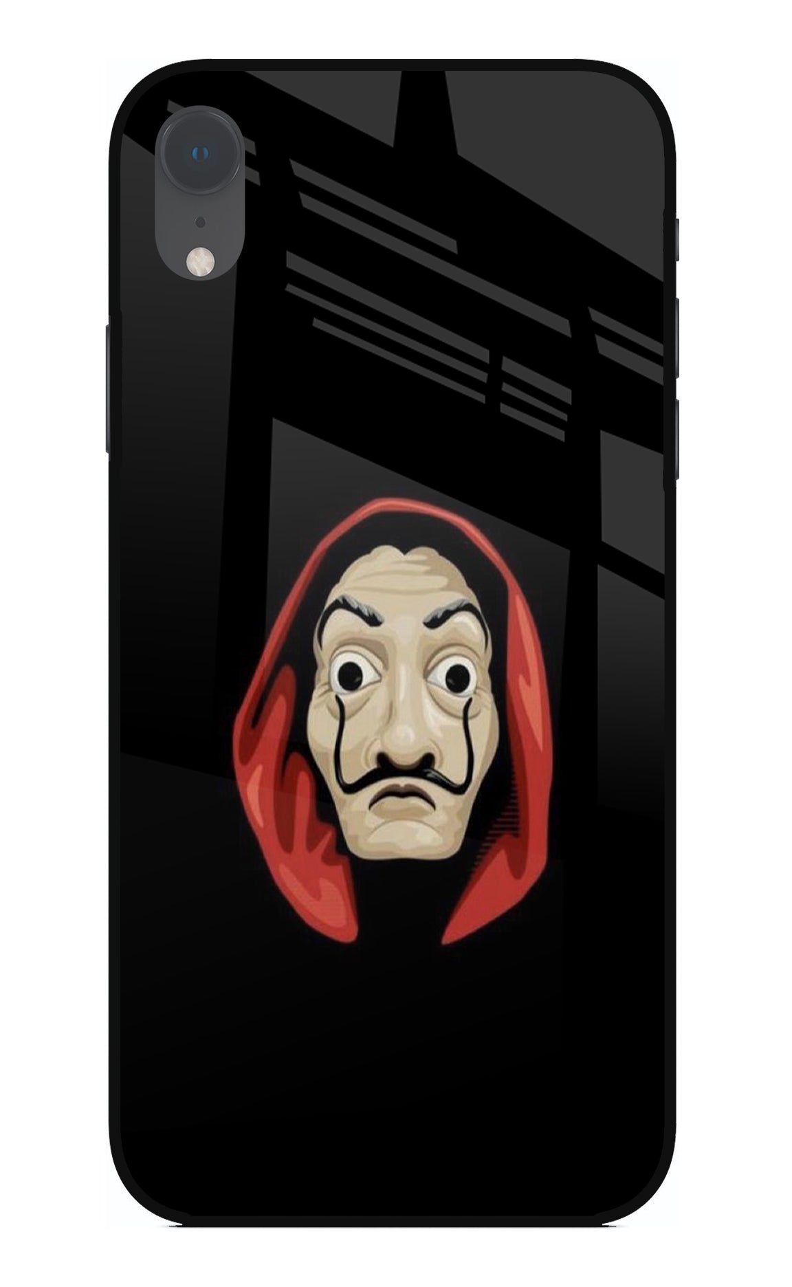 Money Heist iPhone XR Glass Case