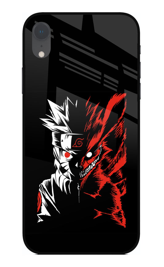 Naruto Two Face iPhone XR Glass Case