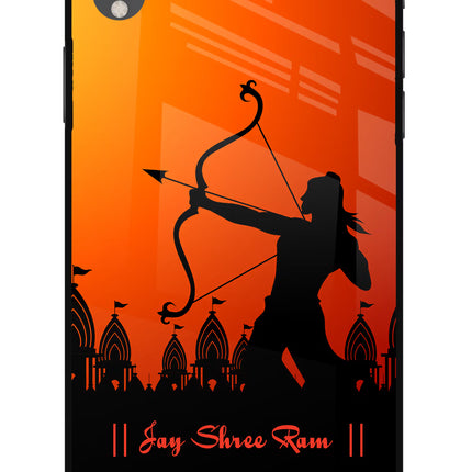 Lord Ram - 4 iPhone XR Glass Case Back Cover by Casekaro