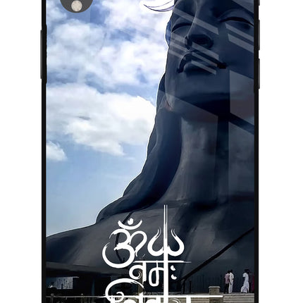 Om Namah Shivay iPhone XR Glass Case Back Cover by Casekaro