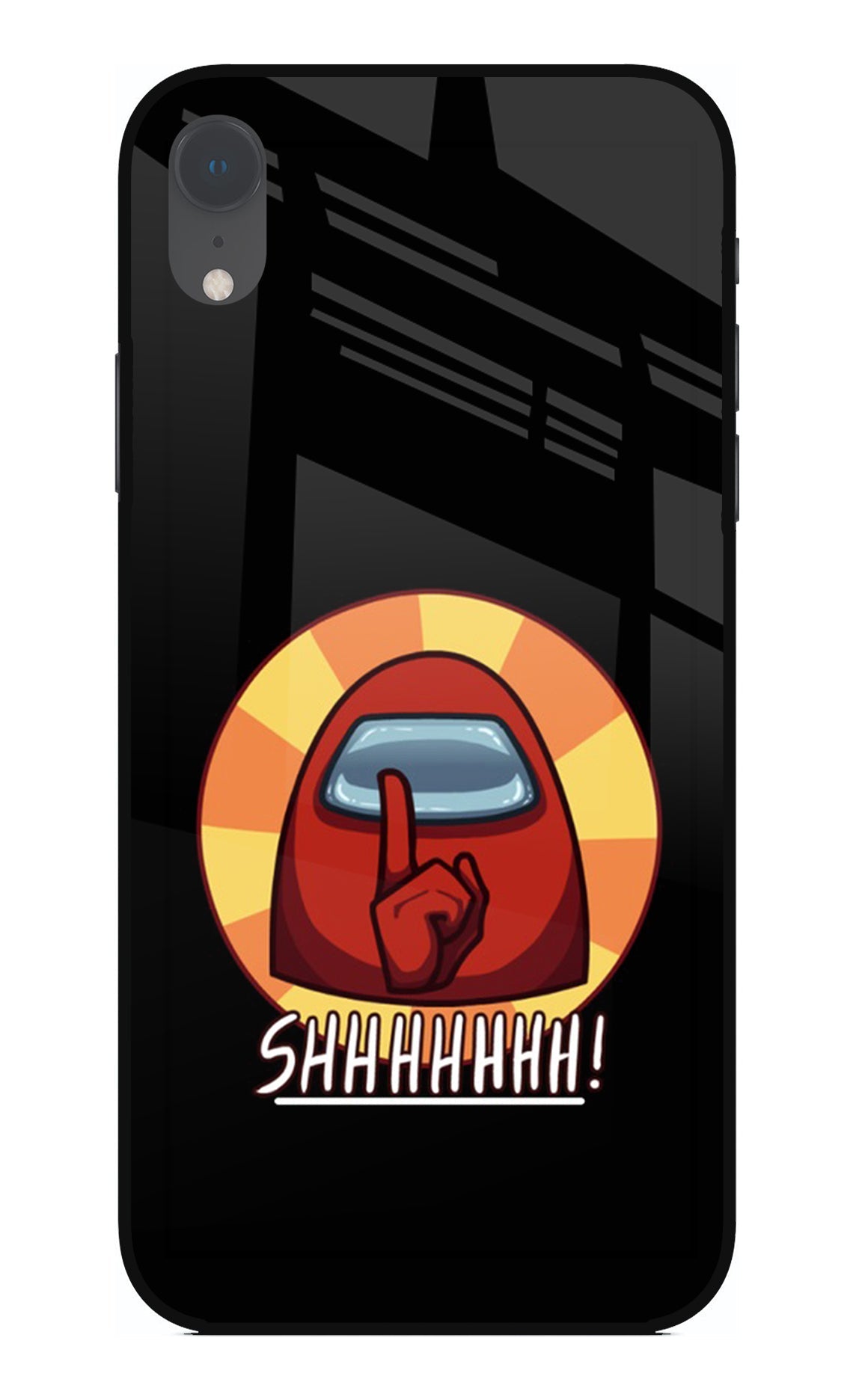 Among Us Shhh! iPhone XR Back Cover