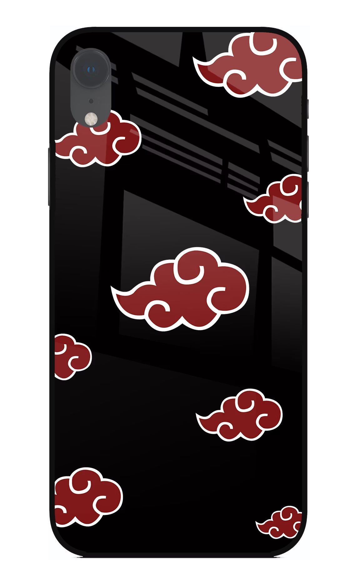 Akatsuki iPhone XR Glass Case Back Cover by Casekaro
