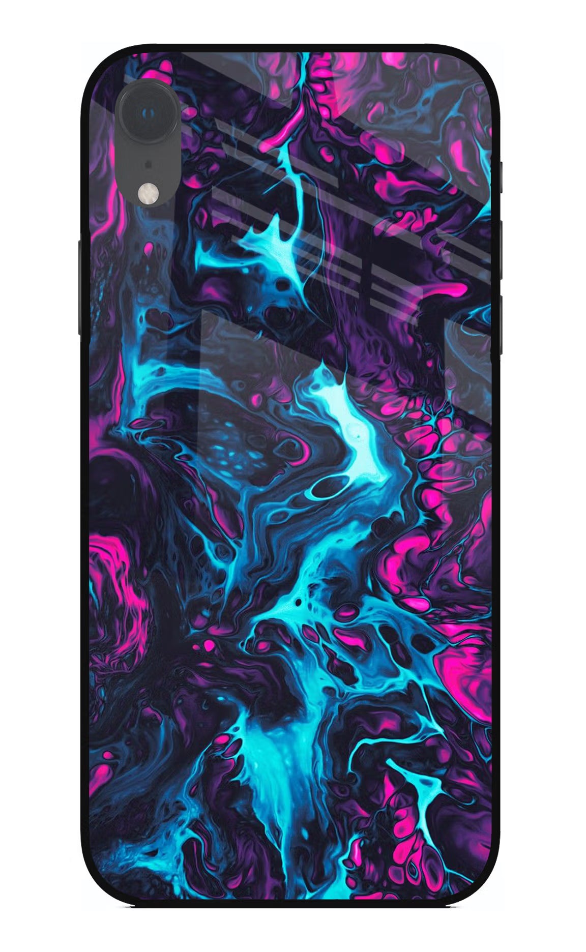 Abstract iPhone XR Glass Case